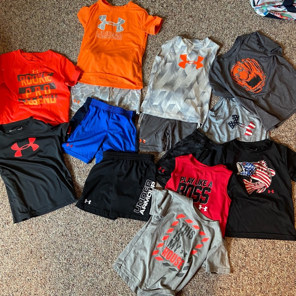 Lot of 4t boys Under Armour
